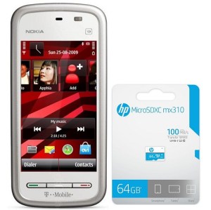 Nokia N73 with HP 64GB Pendrive – qubekart